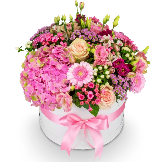 box of flowers